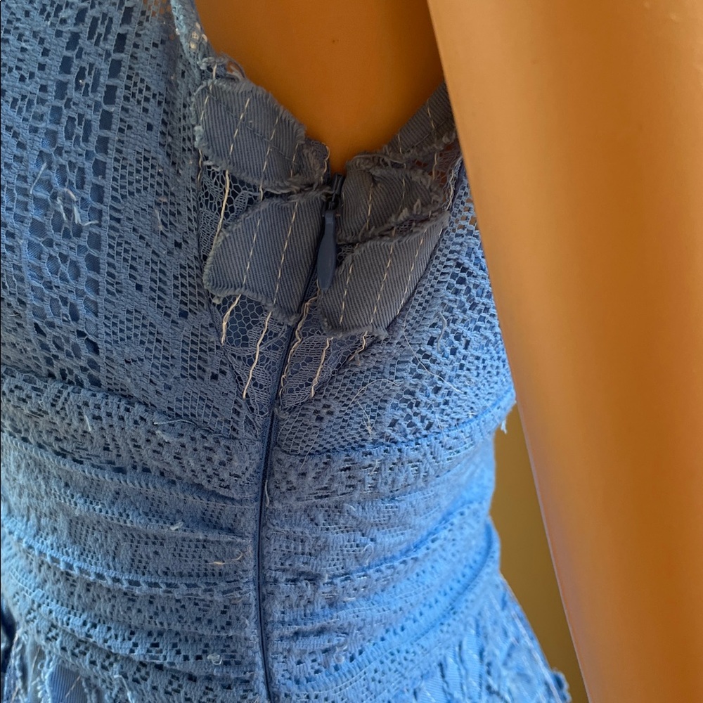Moulinette Soeurs Blue Lace Dress - Picture 8 of 13